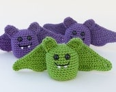 Instant Download Crochet Pattern - Little Amigurumi Bat