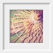 parasol photograph / umbrella, pastel, geometric, circle, triangles, feminine / soft pink, yellow, pale green / parasol / 8x8