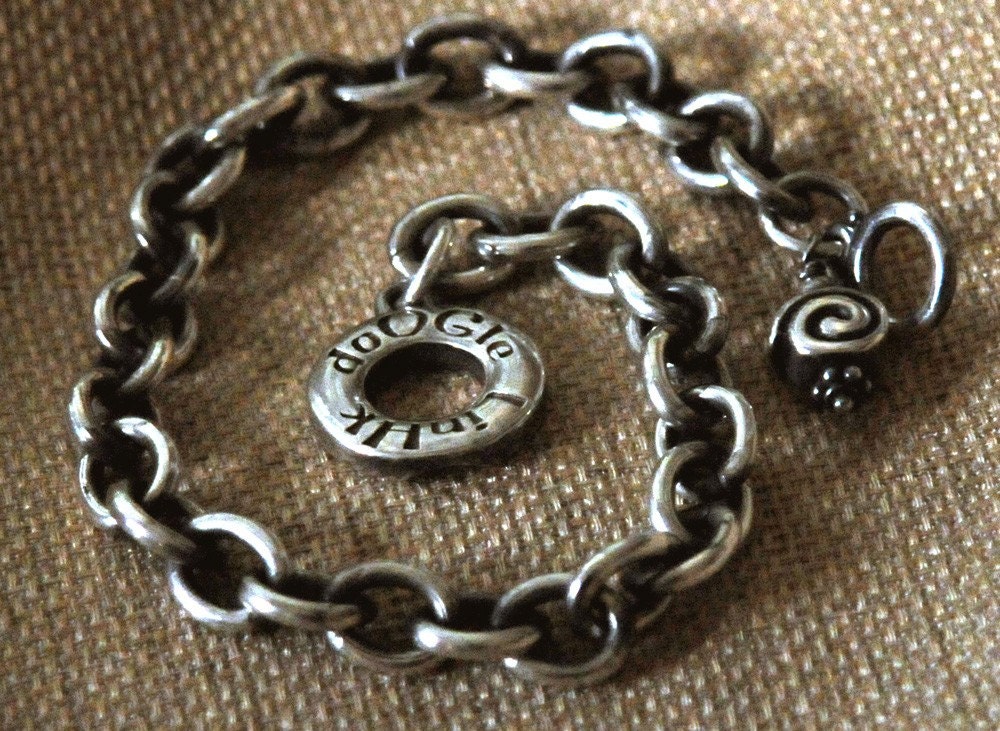 Sterling SIlver Tiffany Style Chain Custom Unusual jewelry