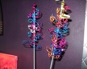 WiLd Wire Wrapped  Garden Stake