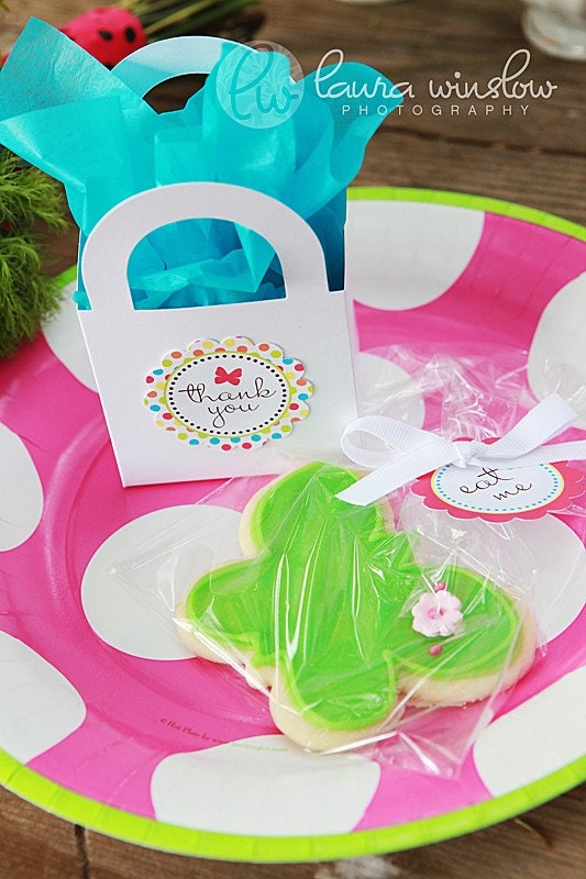 Alice in Wonderland Printable Favor Tags by The TomKat Studio
