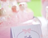 Ballet Birthday Party - Printable Ballerina Food and Dessert Labels - The TomKat Studio