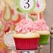 PRINTABLE 4 INCH Party Circles - Fairy Garden Birthday Party Collection - DIY by The TomKat Studio