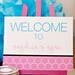 Spa Party Printable Welcome Sign by The TomKat Studio