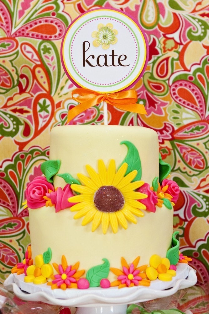 Fairy Garden Birthday Party - Full Printable Party Collection - The TomKat Studio