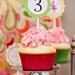 Fairy Garden Cupcake Topper Designs - Printable Party Circles - The TomKat Studio