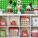 Christmas Gift Tags - Printable Polka Dot Monogram Party Circles - The TomKat Studio