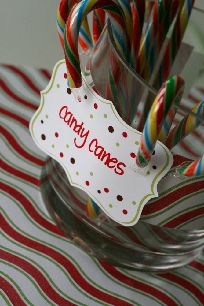 Gift Tags - Printable Modern Holiday Package - The TomKat Studio