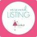 RESERVED LISTING -Stacey - Custom Banner