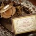 Single Note Solid Perfume in brass locket