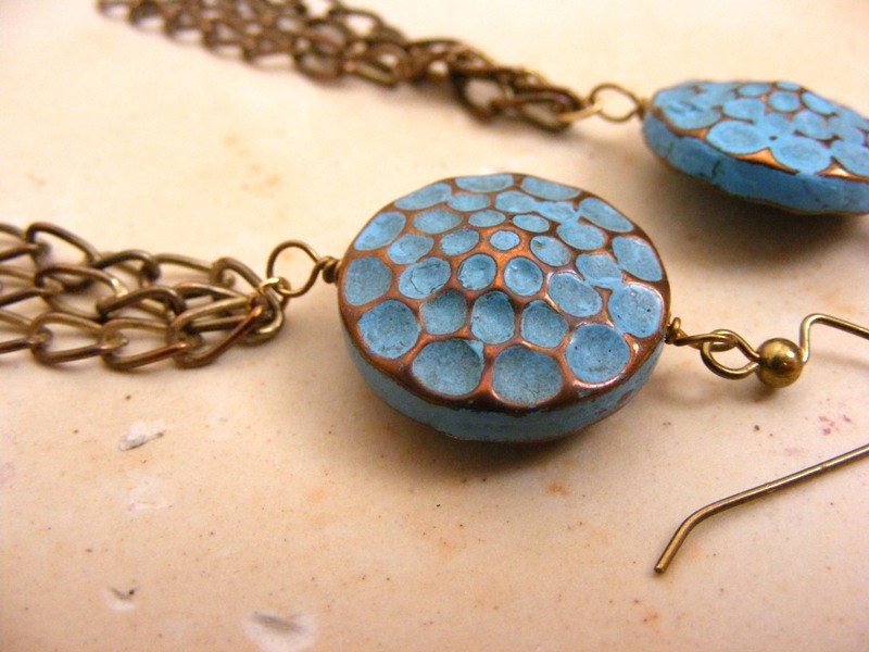Honeycomb- earrings