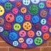 Cute as a Button Applique Baby Quilt