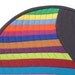 Modern Patchwork Mug Rug or Quilted Wall Hanging - Bright Stripes
