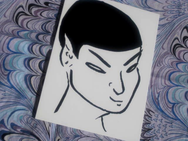 Postcard Spock