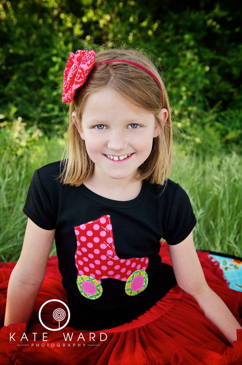 Rockin' Roller Girl Shirt ... girls birthday shirt ... Roller Skate