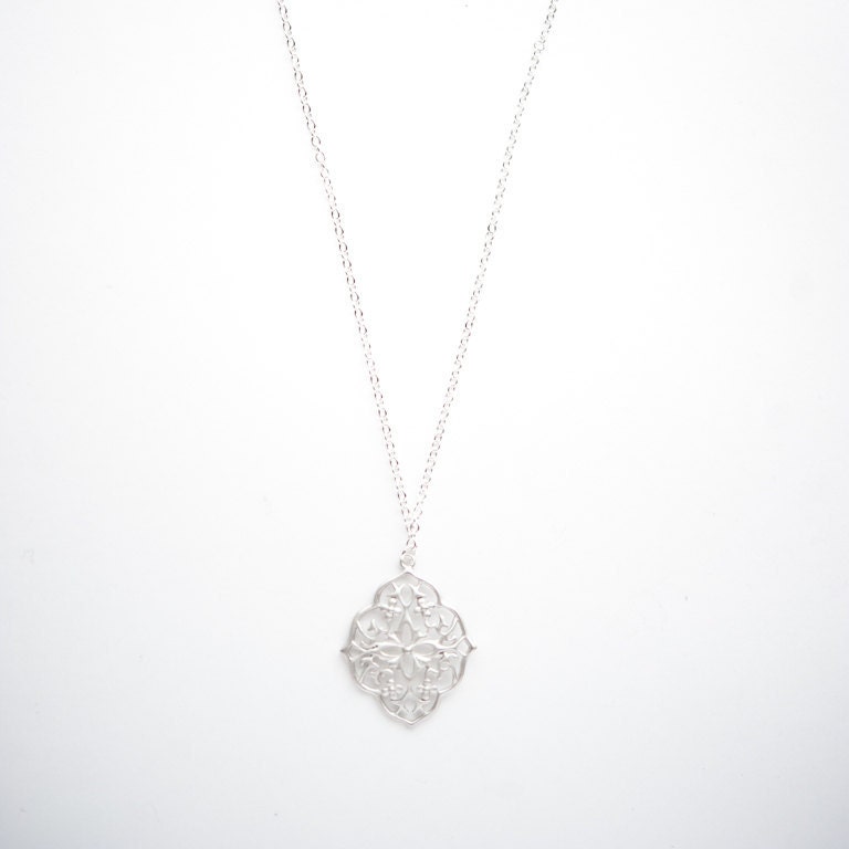 Verona, Italy Necklace in Silver