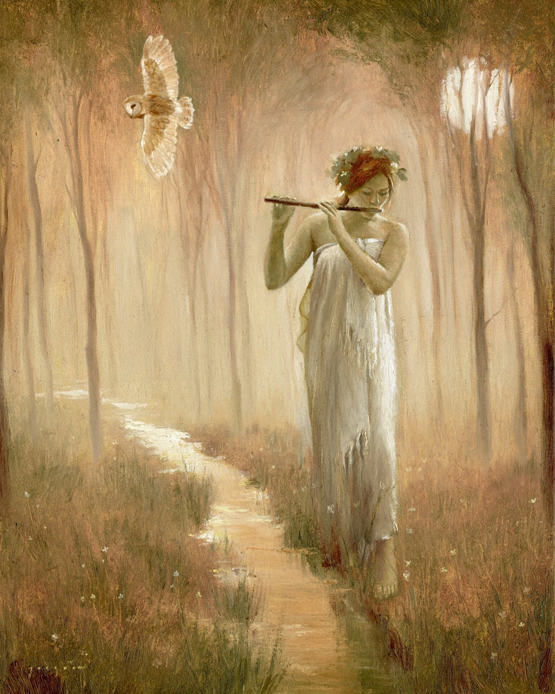 SINGING STREAM limited edition print from an oil painting