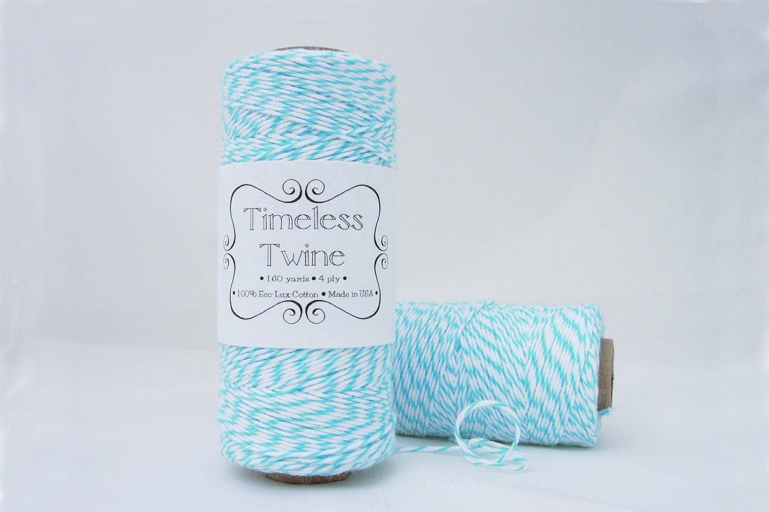 Aqua Blue Bakers Twine  by Timeless Twine
