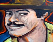 Tin Tan Germán Valdés Original Painting Golden Age of Mexican Cinema