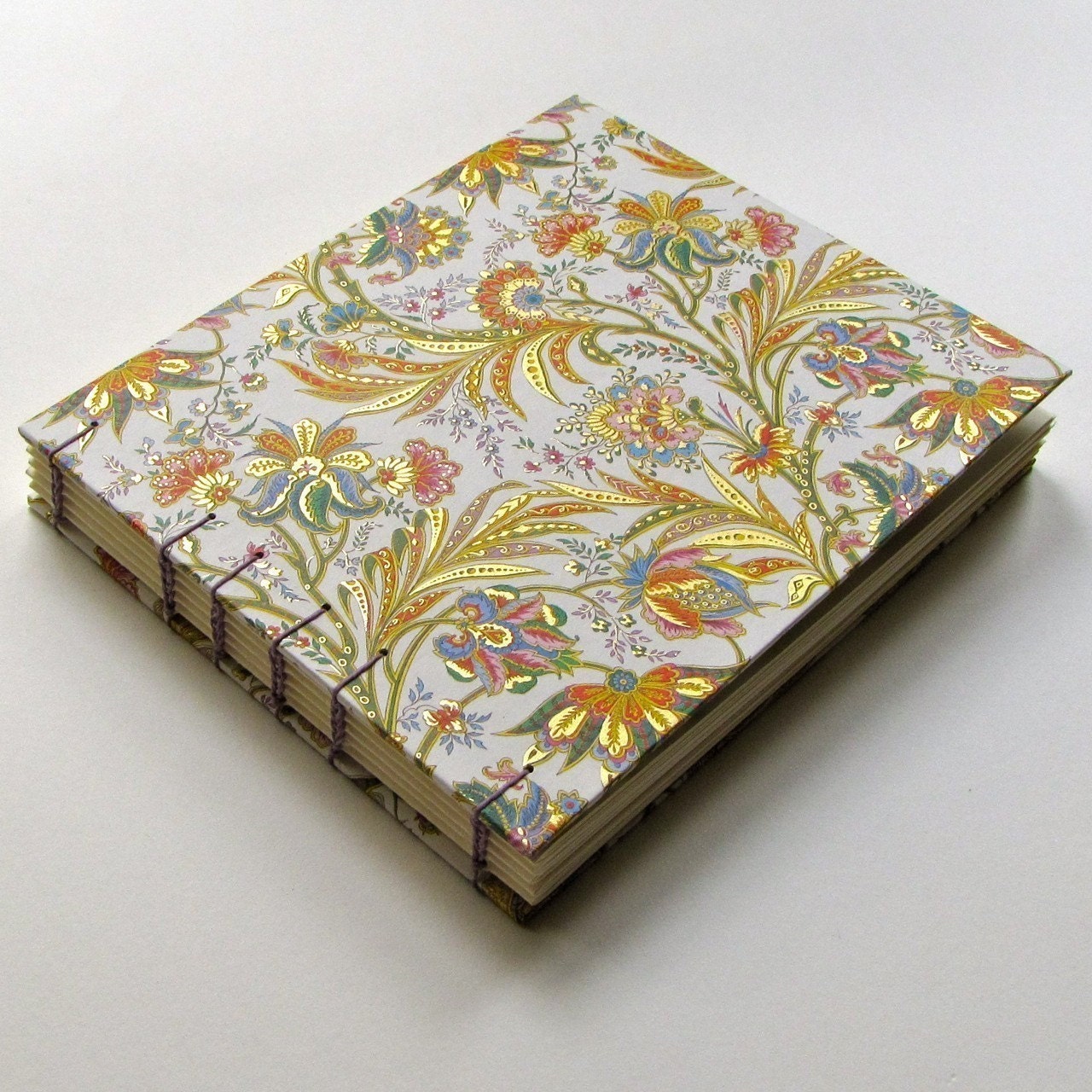 Wedding Guest Book, Italian Paper, Medium Size, Made To Order