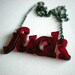 Fuck Necklace - Choose a colour