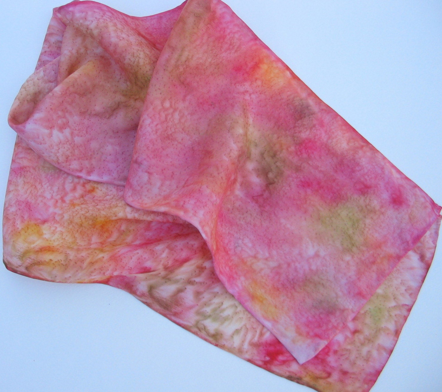 Wildflower Bouquet Silk Scarf - SOLD