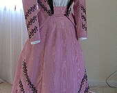 FOR ORDERS ONLY - Custom Made for You - The Gay 90s - 1890s Gibson Girl Dress 1899 Victorian Edwardian Walking Suit - Skirt Jacket