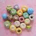 Vintage Crochet Tatting Thread Spools Multi Color Lot