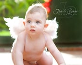Feather Angel Baby Wings perfect for photography props, fairy princess tutu party, dress up or birthday gift
