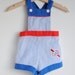Vintage Baby Boy Romper - LITTLE CHAMP (3 to 6m)