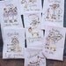 Ranch Hand Cowgirl Day of week Towels HAND EMBROIDERY PATTERN