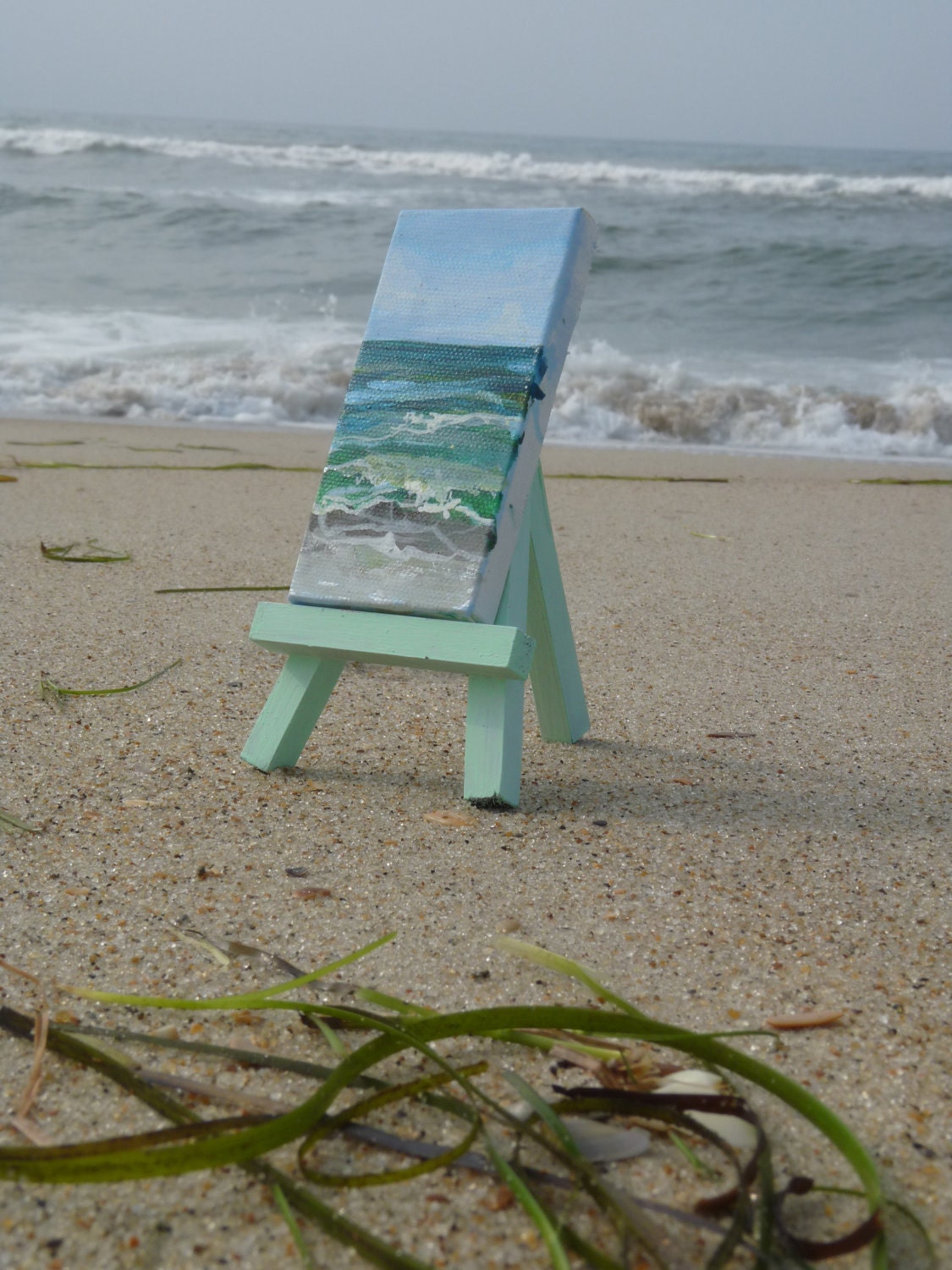 A blustery day at the beach