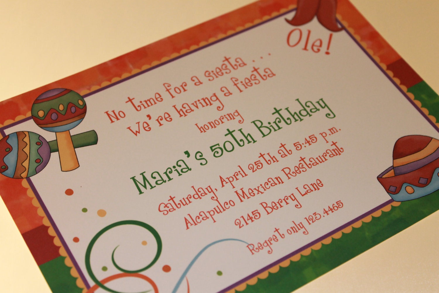 Fiesta or Mexican Theme Invitations Il_170x135