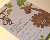 Jungle or Safari Baby Shower Invitations Il_170x135