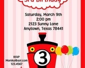 Train Birthday Party Invitations Il_170x135