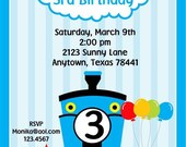 Train Birthday Party Invitations Il_170x135