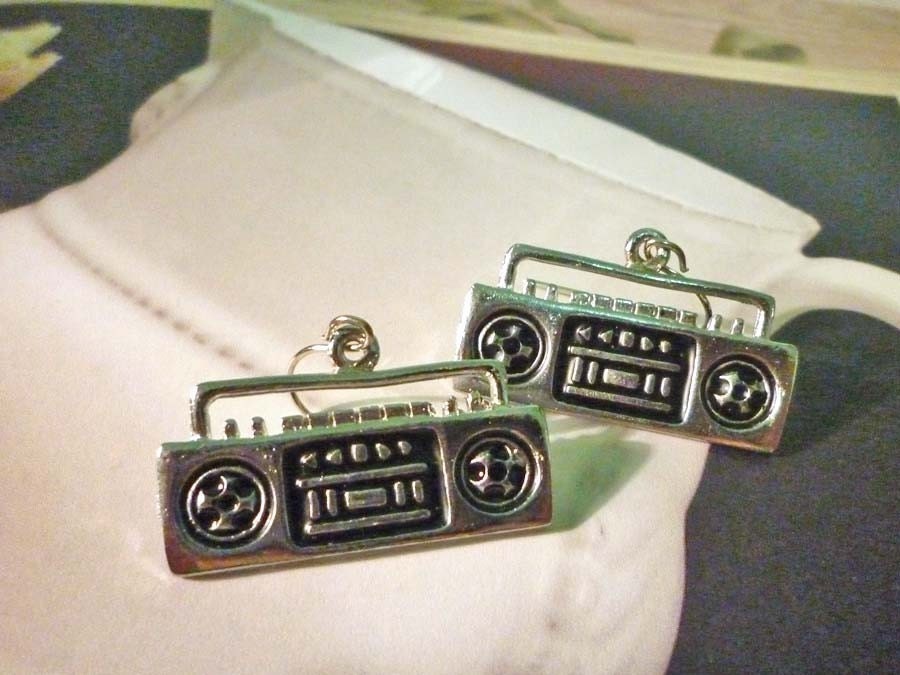 Boombox Earrings