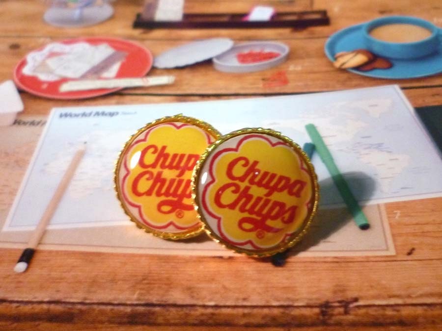 SALE - Chupa Chups - Retro Series Earrings