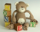 M is for Monkey - PDF Knitting Pattern