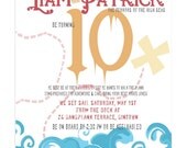 Shiver Me Timbers, A Pirate Party Invitation