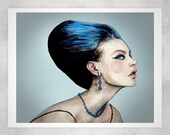 Mona Johannesson Profile 8  X 11 Print