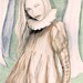 The Girl in Alexander McQueen - 8in X 11in Art Print