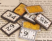Vintage Ruler Charms