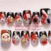 Fake nails, custom order, OOAK, personalized, one off, false nails, handmade, Japanese artist