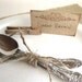 Place Cards - wedding place card, dinner party, entertaining - set of 12 clips and tags - Rustic & Chic