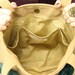 Hunter Green Camel Chiffon Flower Handbag READY TO SHIP