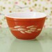 Pyrex Mixing Bowl, Autumn Harvest , Orange, Brown