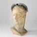 Vintage Silver Gray Mink Fascinator