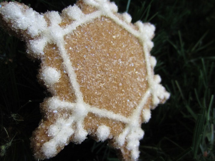 Christmas Snowflake Ornament-Where the Love Light Gleams