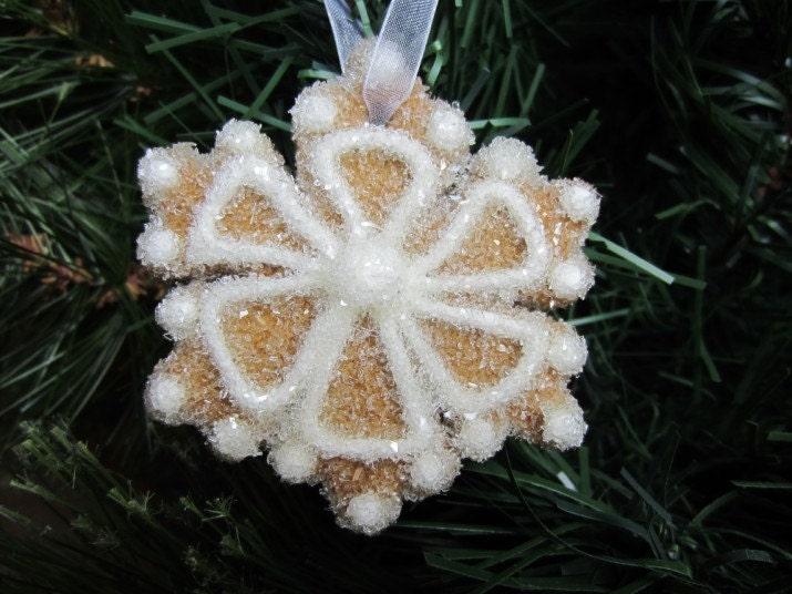 Gingerbread Snowflake Ornament-Baby Flake-Magic